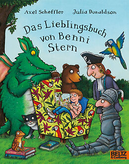 Kartonierter Einband Das Lieblingsbuch von Benni Stern von Axel Scheffler, Julia Donaldson