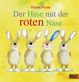 Pappband Der Hase mit der roten Nase von Helme Heine