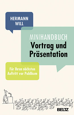 Paperback Mini-Handbuch Vortrag und Präsentation von Hermann Will