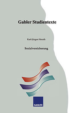 Kartonierter Einband Sozialversicherung von Karl-Jürgen Herath