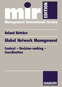 Kartonierter Einband Global Network Management von Roland Böttcher