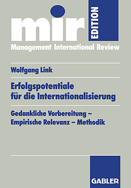 Kartonierter Einband Erfolgspotentiale für die Internationalisierung von Wolfgang Link