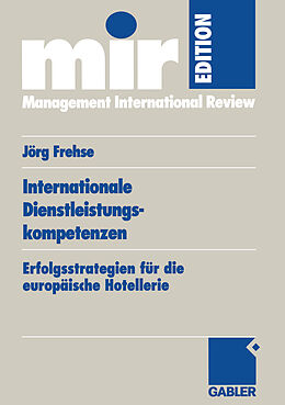 Kartonierter Einband Internationale Dienstleistungskompetenzen von Joerg Frehse