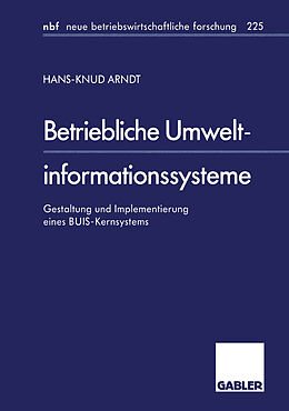 Kartonierter Einband Betriebliche Umweltinformationssysteme von Hans-Knud Arndt