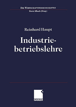 Kartonierter Einband Industriebetriebslehre von Reinhard Haupt