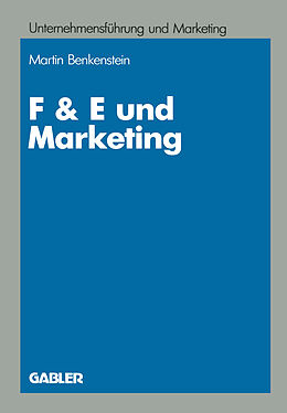 Kartonierter Einband F &amp; E und Marketing von Martin F. Bach