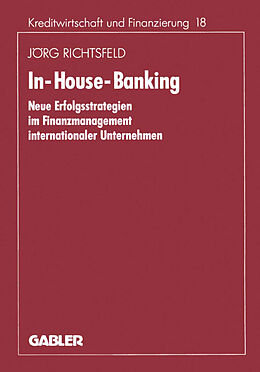 Kartonierter Einband In-House-Banking von Jörg Richtsfeld