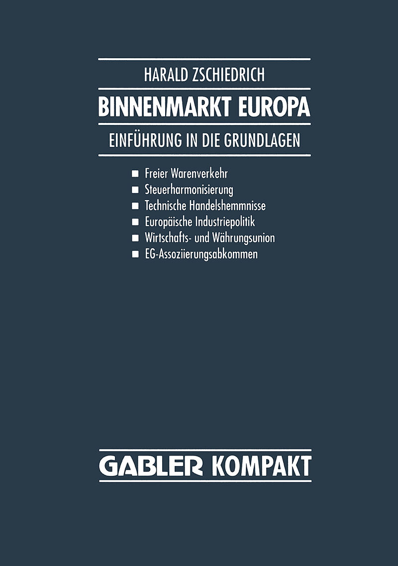 Binnenmarkt Europa