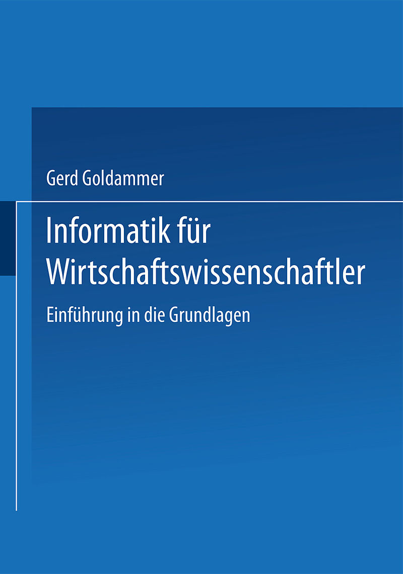 Informatik für Wirtschaft und Verwaltung