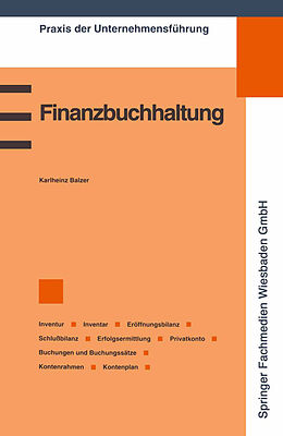 Kartonierter Einband Finanzbuchhaltung von Karlheinz Balzer