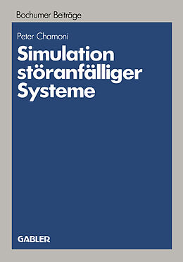 Kartonierter Einband Simulation störanfälliger Systeme von Peter Chamoni