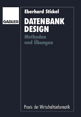 Kartonierter Einband Datenbankdesign von Eberhard Stickel