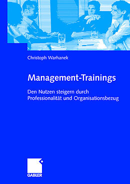 Kartonierter Einband Management-Trainings von Christoph Warhanek