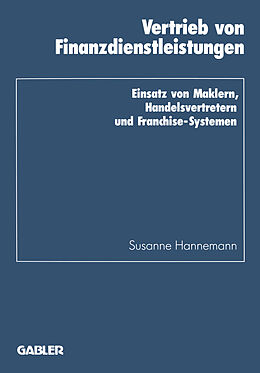 Kartonierter Einband Vertrieb von Finanzdienstleistungen von Susanne Hannemann