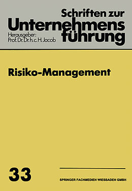 Kartonierter Einband Risiko-Management von 