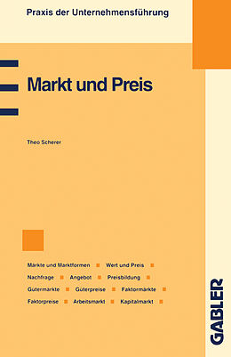 Kartonierter Einband Markt und Preis von Theo Scherer