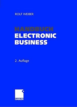 Leinen-Einband Handbuch Electronic Business von 