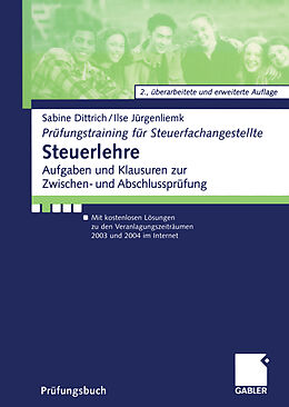 Kartonierter Einband Steuerlehre von Sabine Dittrich, Ilse Jürgenliemk