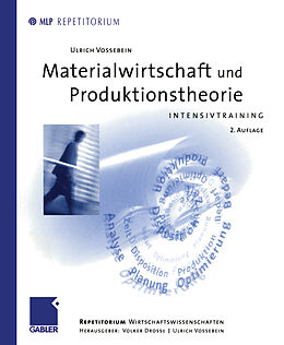 Kartonierter Einband Materialwirtschaft und Produktionstheorie von Ulrich Vossebein