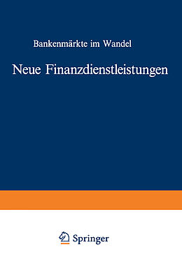 Fester Einband Neue Finanzdienstleistungen von Erhard Glogowski, Manfred Münch