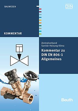 E-Book (pdf) Kommentar zu DIN EN 806-1 von Franz-Josef Heinrichs, Jürgen Klement, Jakob Köllisch