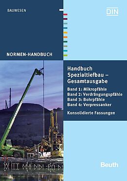 E-Book (pdf) Handbuch Spezialtiefbau: Gesamtausgabe von 