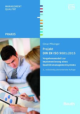 E-Book (pdf) Projekt DIN EN ISO 9001:2015 von Elmar Pfitzinger