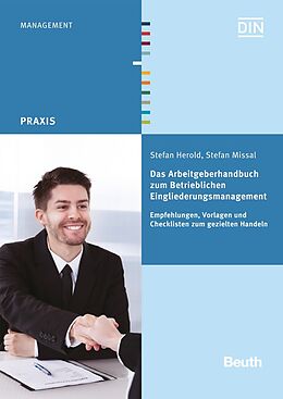 Fester Einband Das Arbeitgeberhandbuch zum Betrieblichen Eingliederungsmanagement von Stefan Herold, Stefan Missal
