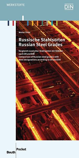 Kartonierter Einband Russische Stahlsorten von Walter Tirler