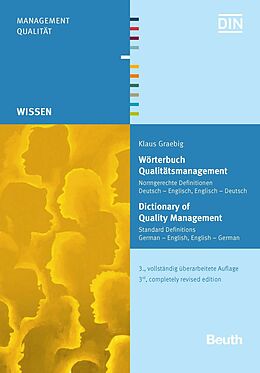 E-Book (pdf) Wörterbuch Qualitätsmanagement von Klaus Graebig