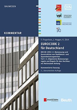 Kartonierter Einband Eurocode 2 für Deutschland von Frank Fingerloos, Josef Hegger, Konrad Zilch