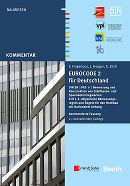 E-Book (pdf) Eurocode 2 für Deutschland von Frank Fingerloos, Josef Hegger, Konrad Zilch
