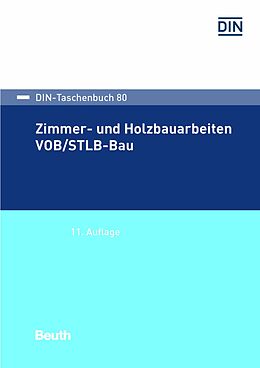 E-Book (pdf) Zimmer- und Holzbauarbeiten VOB/STLB-Bau von 