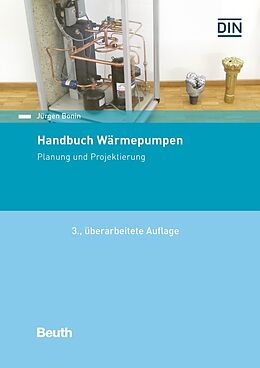 Kartonierter Einband Handbuch Wärmepumpen von Jürgen Bonin