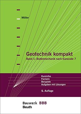 Kartonierter Einband Geotechnik kompakt von Gerd Möller