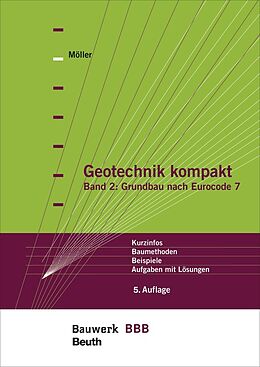 Kartonierter Einband Geotechnik kompakt von Gerd Möller