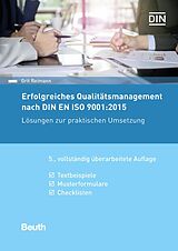 E-Book (pdf) Erfolgreiches Qualitätsmanagement nach DIN EN ISO 9001:2015 von Grit Reimann