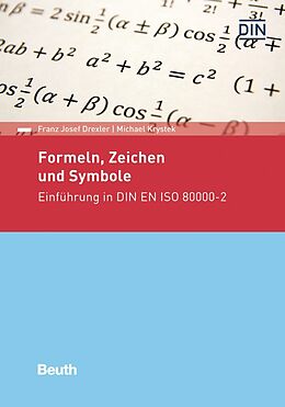Kartonierter Einband Formeln, Zeichen und Symbole von Franz Josef Drexler, Michael Krystek