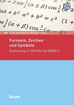 E-Book (pdf) Formeln, Zeichen und Symbole von Franz Josef Drexler, Michael Krystek