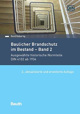 E-Book (pdf) Baulicher Brandschutz im Bestand: Band 2 von Gerd Geburtig