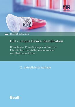 Kartonierter Einband UDI - Unique Device Identification von Heinrich Oehlmann