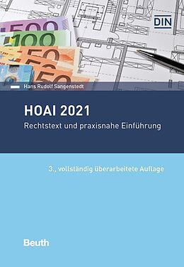 Kartonierter Einband HOAI 2021 von Hans Rudolf Sangenstedt