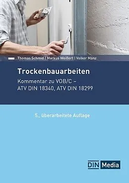 E-Book (pdf) Trockenbauarbeiten von Volker Mänz, Thomas Schmid, Markus Weißert