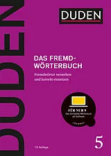 Fester Einband Das Fremdwörterbuch von Dudenredaktion