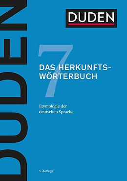 Fester Einband Das Herkunftswörterbuch von 