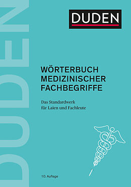 Fester Einband Duden  Wörterbuch medizinischer Fachbegriffe von 