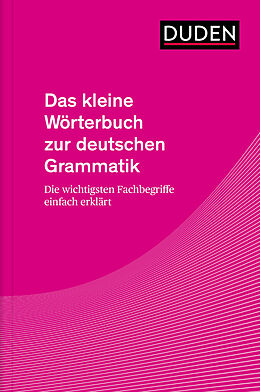 Kartonierter Einband Das kleine Wörterbuch zur deutschen Grammatik von Frederike Eggs