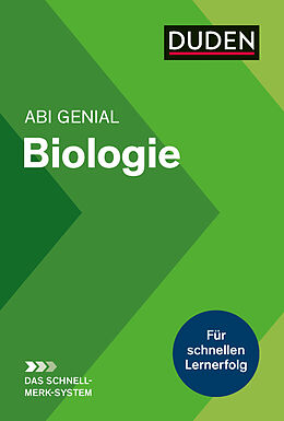 Kartonierter Einband Abi genial Biologie: Das Schnell-Merk-System von Wilfried Probst, Sabine Klonk