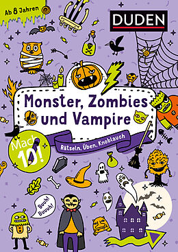 Kartonierter Einband Mach 10! Monster, Zombies und Vampire - Ab 8 Jahren von Janine Eck