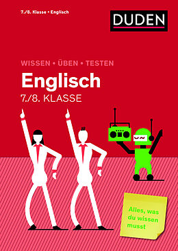 Kartonierter Einband Wissen - Üben - Testen: Englisch 7./8. Klasse von Annette Schomber, Birgit Hock, Stephanie (Dr.) u a Kramer